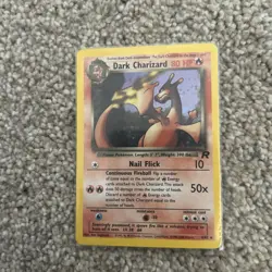 Pokemon Dark Charizard Holo Rare TCG Card 4/82 - Image 1