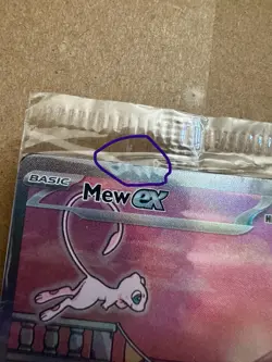 Mew ex 053 Sv: Scarlet & Violet Promo Cards Holo Sealed - SEE PICS - NM - Image 2
