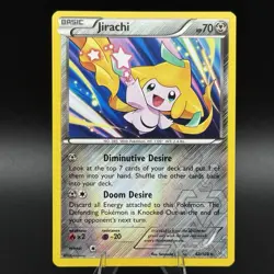 Jirachi 42/108 - NM REVERSE HOLO RARE XY Roaring Skies - Pokemon 2015 TCG Card - Image 1