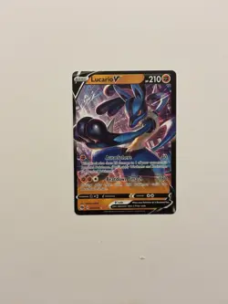 Lucario V 027/073 Champions Path NON HOLO DECK EXCLUSIVE VARIANT Pokemon NM D - Image 1