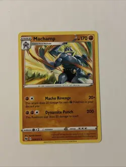 Machamp 026/073 NON HOLO RARE Champions Path DECK EXCLUSIVE VARIANT Pokemon NM D - Image 1