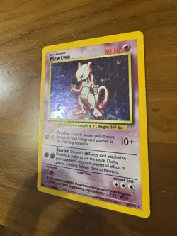 Mewtwo 10/102 Base Set - Holo Rare - Image 4