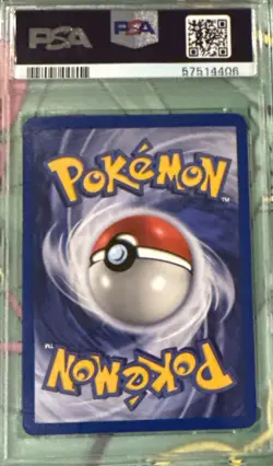 The Rocket's Trap #19 2000 Pokemon Gym Heroes PSA 7 1st Edition - Image 2