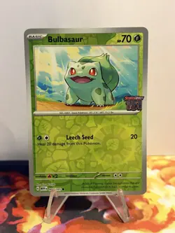 Pokemon TCG - Bulbasaur - SV: Scarlet & Violet 151 001/165 (Best Buy Exclusive) - Image 1