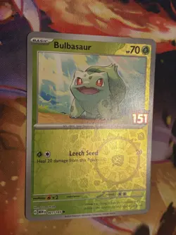 Pokemon TCG - Bulbasaur - SV: Scarlet & Violet 151 001/165 (Best Buy Exclusive) - Image 3