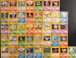 Vintage Pokemon TCG Base Set Lot - Image 1