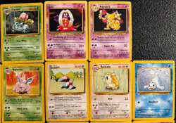 Vintage Pokemon TCG Base Set Lot - Image 3