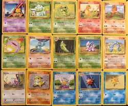 Vintage Pokemon TCG Base Set Lot - Image 4