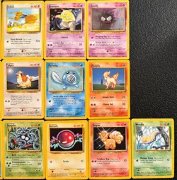 Vintage Pokemon TCG Base Set Lot - Image 5