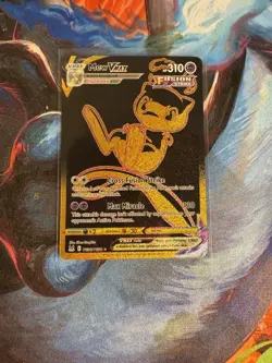 Pokemon Mew VMAX TG30/TG30 Fusion Strike Full Art Holo Secret Rare - Image 1