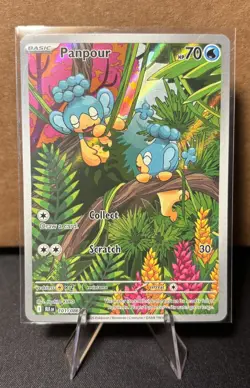 Panpour 101/086 Sv: Black Bolt Holo Full Art SIR | Pokemon TCG - NEAR MINT - Image 1