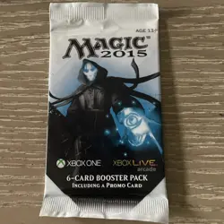 Magic The Gathering 2015 XBOX LIVE Promo 6 Card Booster Pack MTG - Image 1