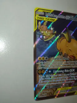 Raichu and Alolan Raichu GX Tag Team Alternative Art Card 221/236 - Read Desc. - Image 4