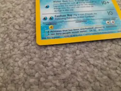 Pokemon TCG Trading Card Game Fossil Lapras Holo 10/62 - Image 5