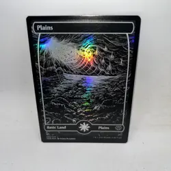 Plains (269) 269 Land Innistrad: Crimson Vow Magic: The Gathering Foil LP - Image 1