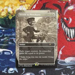 Swords to Plowshares MTG MagicFest Amsterdam Promo Secret Lair NM - Image 1