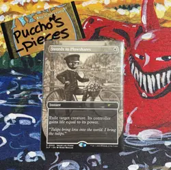 Swords to Plowshares MTG MagicFest Amsterdam Promo Secret Lair NM - Image 2