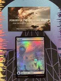 Island 263 Foil - MTG - ONE Phyrexia All Will Be One - Image 1