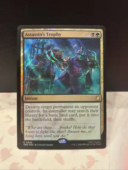 Assassin's Trophy (Surge Foil) Commander: Teenage Mutant Ninja Turtles Foil - Image 1