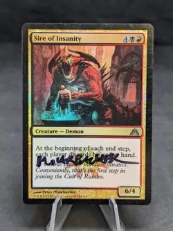 Sire of Insanity FOIL | MTG Magic Dragon's Maze | Artist Signed | MP - Image 1