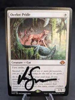 Ocelot Pride (38) | MTG Magic Modern Horizons 3 | Artist Signed | NM - Image 1