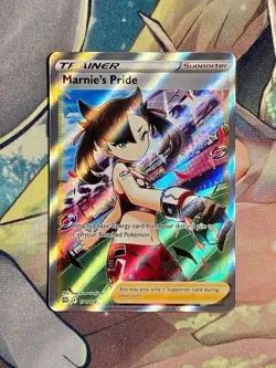 Marnie’s Pride 171/172 Brilliant Stars Full Art Trainer NM+ Pokemon TCG - Image 1