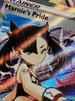 Marnie’s Pride 171/172 Brilliant Stars Full Art Trainer NM+ Pokemon TCG - Image 4