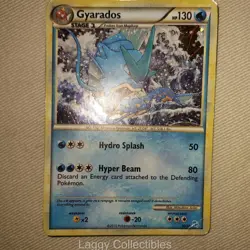 Pokemon HGSS Trainer Kit: Gyarados & Raichu 30/30 Gyarados - Holo - DMG - Image 3