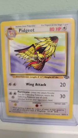 Pidgeot 24/64 Pokemon TCG Jungle Edition Rare Unlimited LP - Image 1