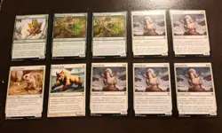 25x Landfall Magic The Gathering Card Lot / Used / Assorted Sets / MTG - Image 1
