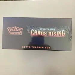 Pokemon Chaos Rising Elite Trainer Box Factory Sealed ETB - Image 3