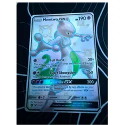 Mewtwo GX SV59/SV94 Hidden Fates Shiny Vault Full Art Holo 190HP Eng 2019 - Image 1