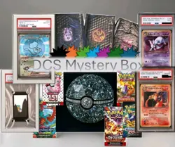 DCS Pokemon Mystery Box - 💎 Includes (1) PSA Slab 💎 2 Sealed Packs & More 🔥 - Image 1