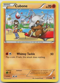 Cubone 77/162 BREAKthrough Pokemon LP - Image 1