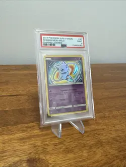 2017 POKEMON SUN & MOON SHINING LEGENDS #40 SHINING MEW-HOLO PSA 9 - Image 2
