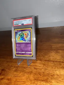 2017 POKEMON SUN & MOON SHINING LEGENDS #40 SHINING MEW-HOLO PSA 9 - Image 3