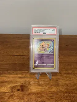 2017 POKEMON SUN & MOON SHINING LEGENDS #40 SHINING MEW-HOLO PSA 9 - Image 5