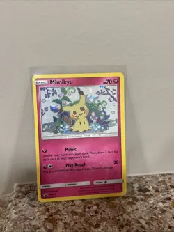 Mimikyu Pokemon TCG Sun And Moon Promo SM163 Lightly Played - Image 1