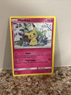 Mimikyu Pokemon TCG Sun And Moon Promo SM163 Lightly Played - Image 3