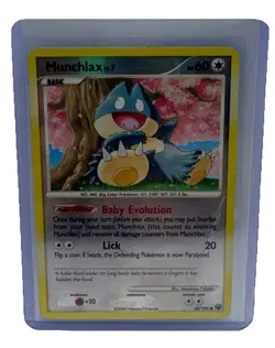 Munchlax [Reverse Holo] #68 Pokemon Majestic Dawn HP - Image 1