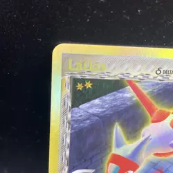 Latias 8/113 EX Delta Species Stamped Reverse Holo Rare Pokemon - MP - Image 3