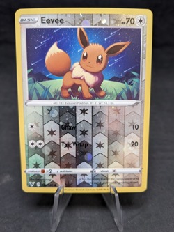 Eevee 130/185 | Pokemon TCG | MCAP | Reverse Cosmo Holo Swirl | LP - Image 1