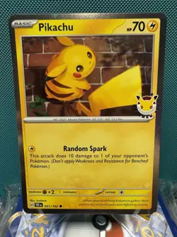 2026 Pikachu 051 Stamped Pokemon Day 30th Anniversary Promo NM 2789 - Image 1