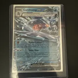 Pokemon TCG Garchomp EX Paradox Rift 38/182 Holo Double Rare NM - Image 1