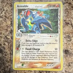 The Pokemon Company Pokemon TCG Armaldo 1/110 Holon Phantoms Holo Rare HP110 - Image 1