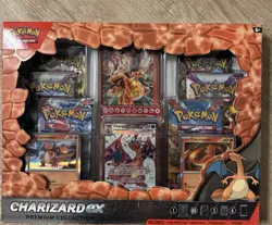 CHARIZARD EX PREMIUM COLLECTION POKEMON 2023 ENGLISH OVP SEALED - Image 1