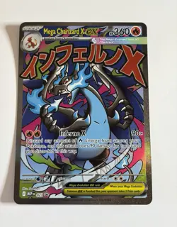 Pokemon TCG Mega Charizard X Ex Promo MEP 23 Mega Attack Rare Mega Evolutions - Image 1