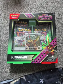 Pokemon TCG Scarlet & Violet Shrouded Fable Kingambit Illustration Collection - Image 1