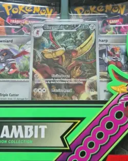 Pokemon TCG Scarlet & Violet Shrouded Fable Kingambit Illustration Collection - Image 4