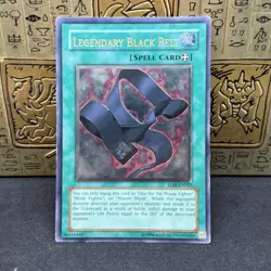 Yugioh Legendary Black Belt TLM-EN045 Ultimate Rare MP - Image 1